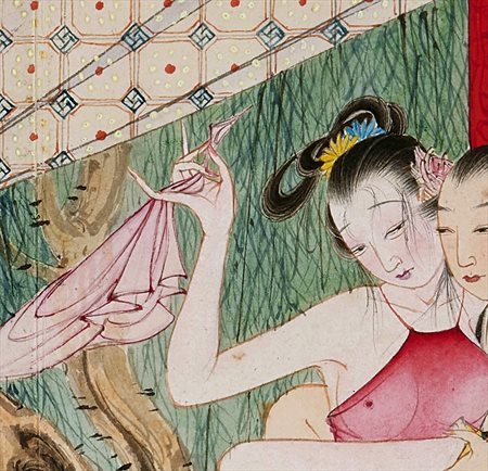 旬阳县-迫于无奈胡也佛画出《金瓶梅秘戏图》，却因此成名，其绘画价值不可估量